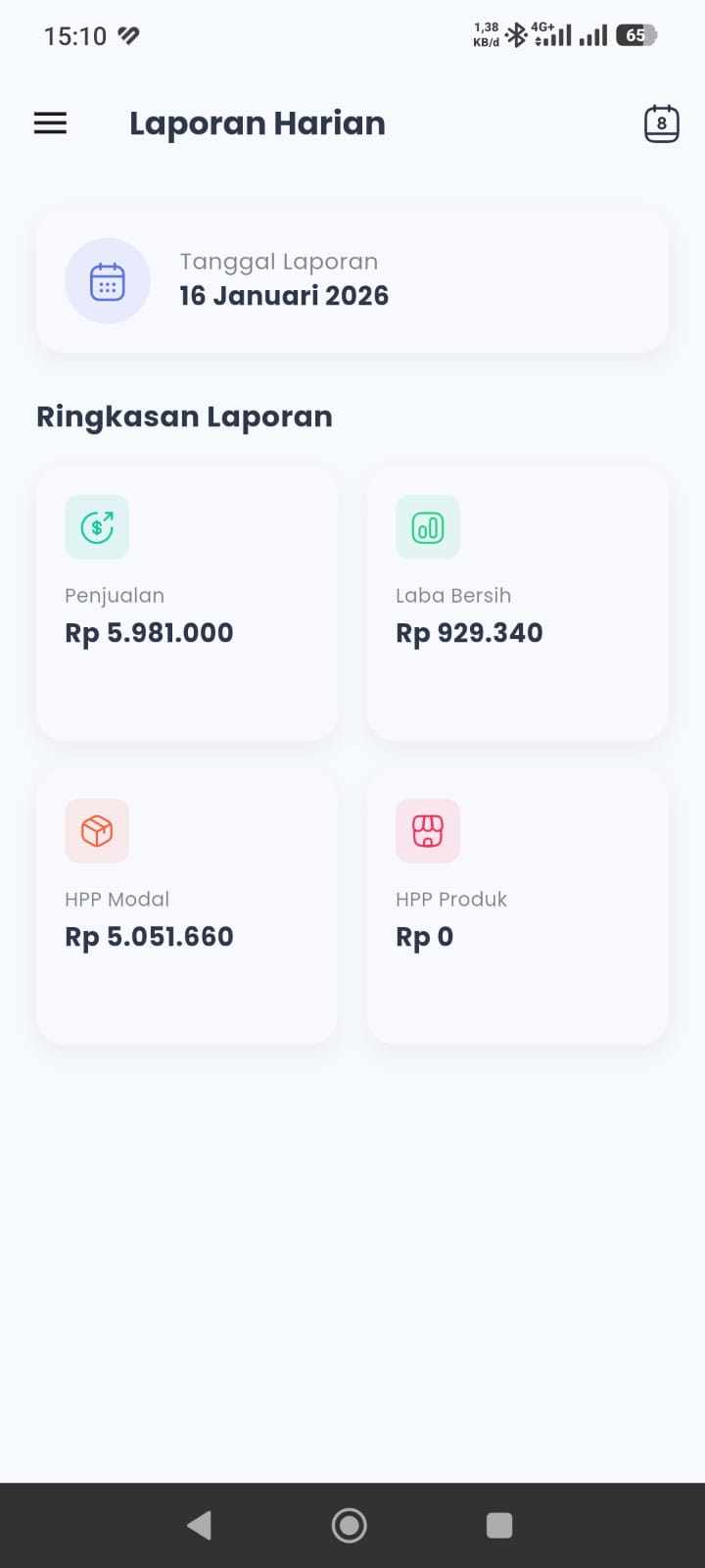 COD Kasir Android